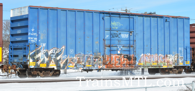 Car/wagon LW9003 left side / coté gauche